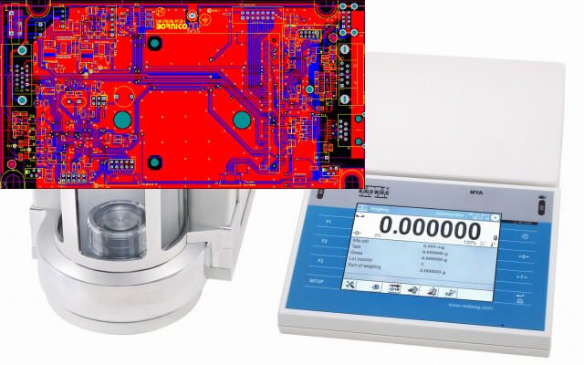 Wdrożenie do produkcji elektroniki do rodziny wag laboratoryjnych serii Y